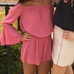 Pink romper